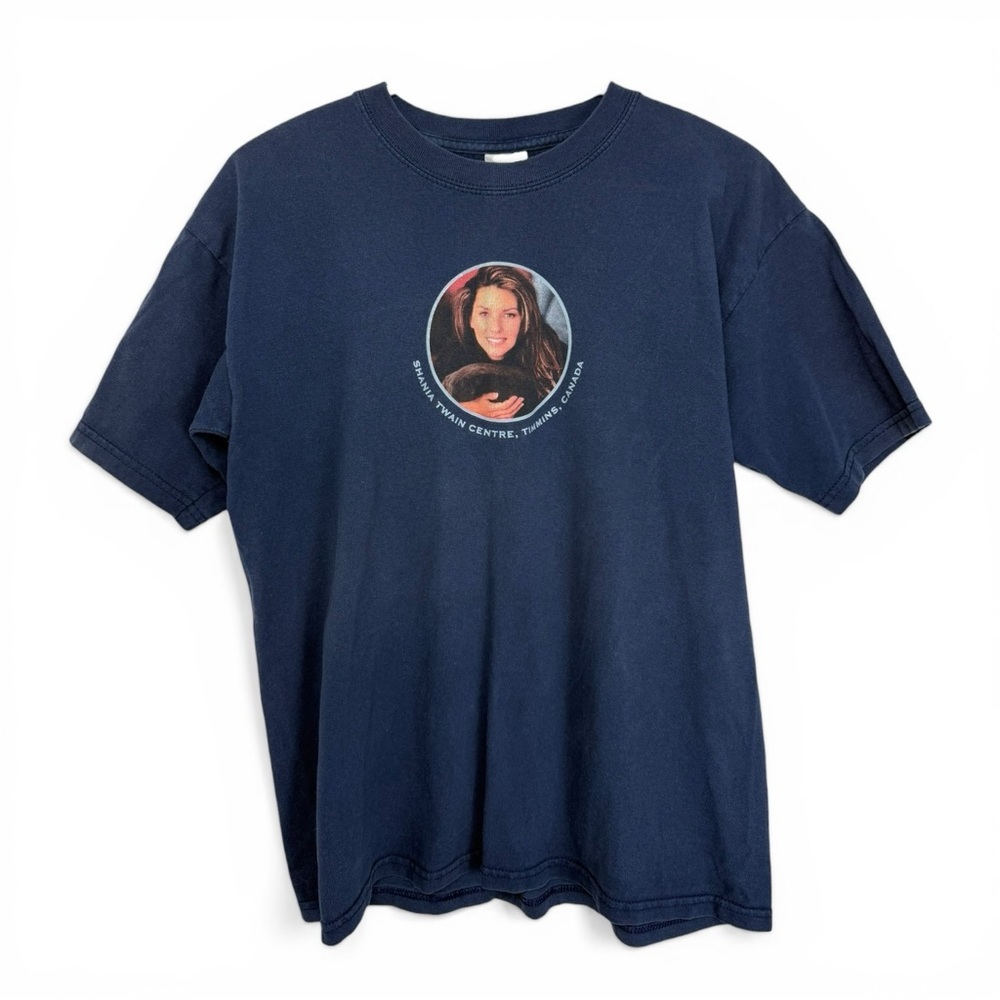 Vintage Shania Twain Centre T-Shirt Youth Size XL = Women’s Size Small